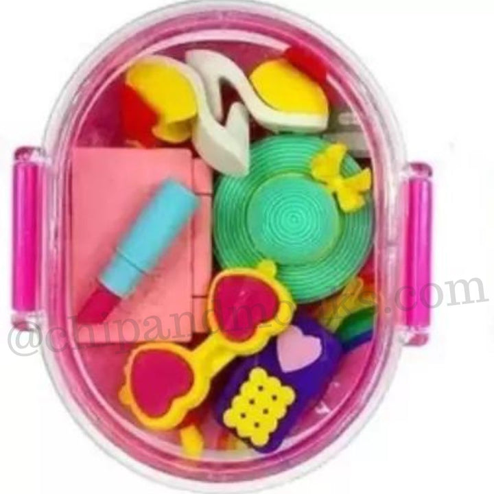 Makeup Themed eraser set