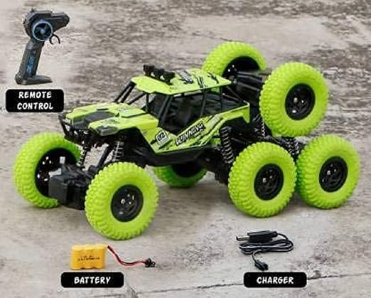 Remote Control Car | 4-Wheel Monster Truck Toy Car with Rechargeable Battery | Rc Car Off-Road High Speed Duzter Car Toys for Kids
