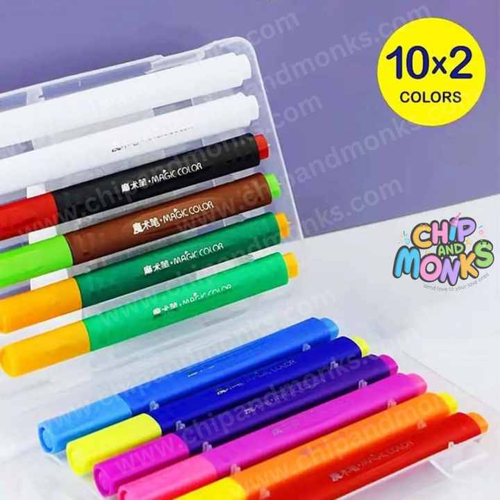 Magic Color Changing Pen - box view