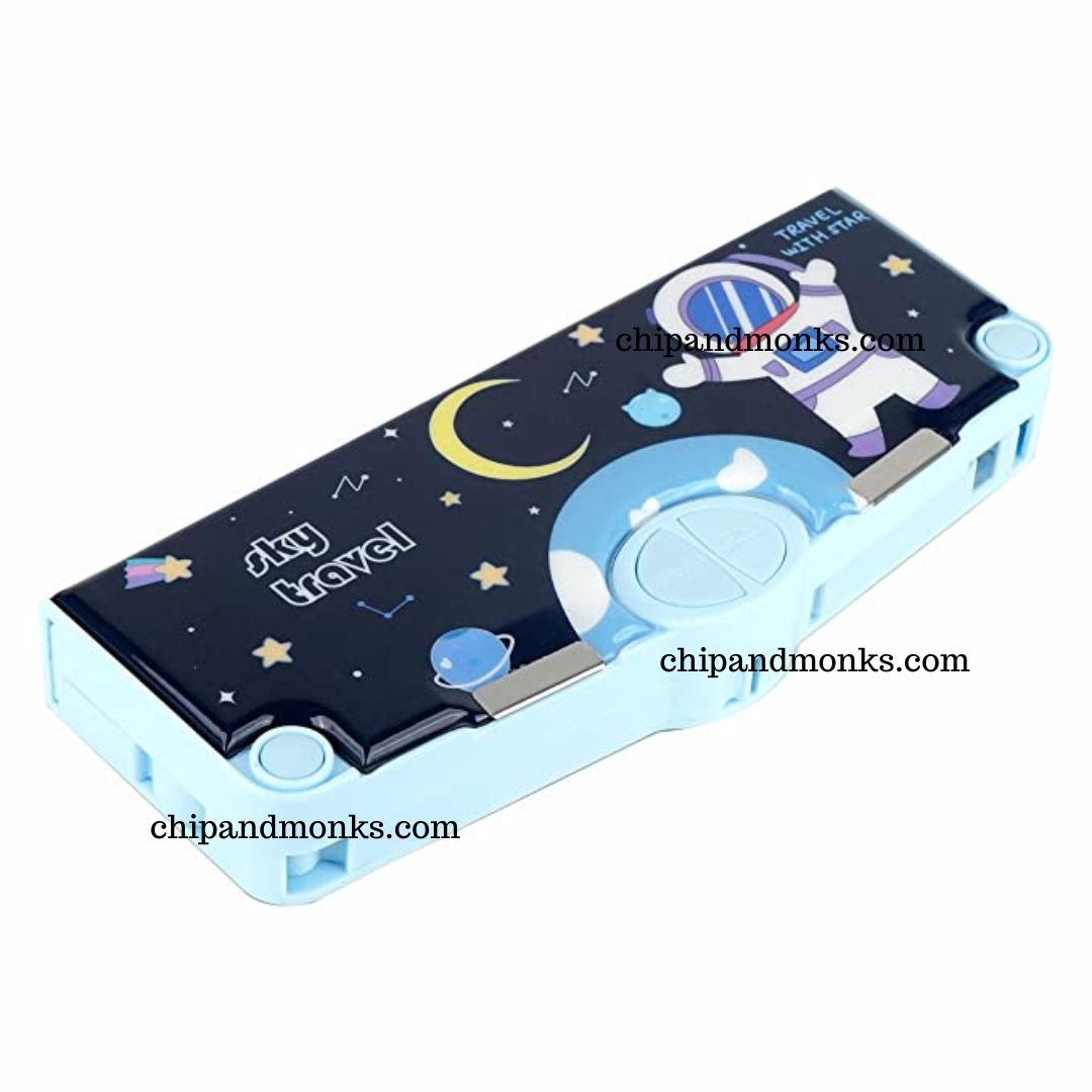 Multi Functional Space Themed Pencil Box for Kids
