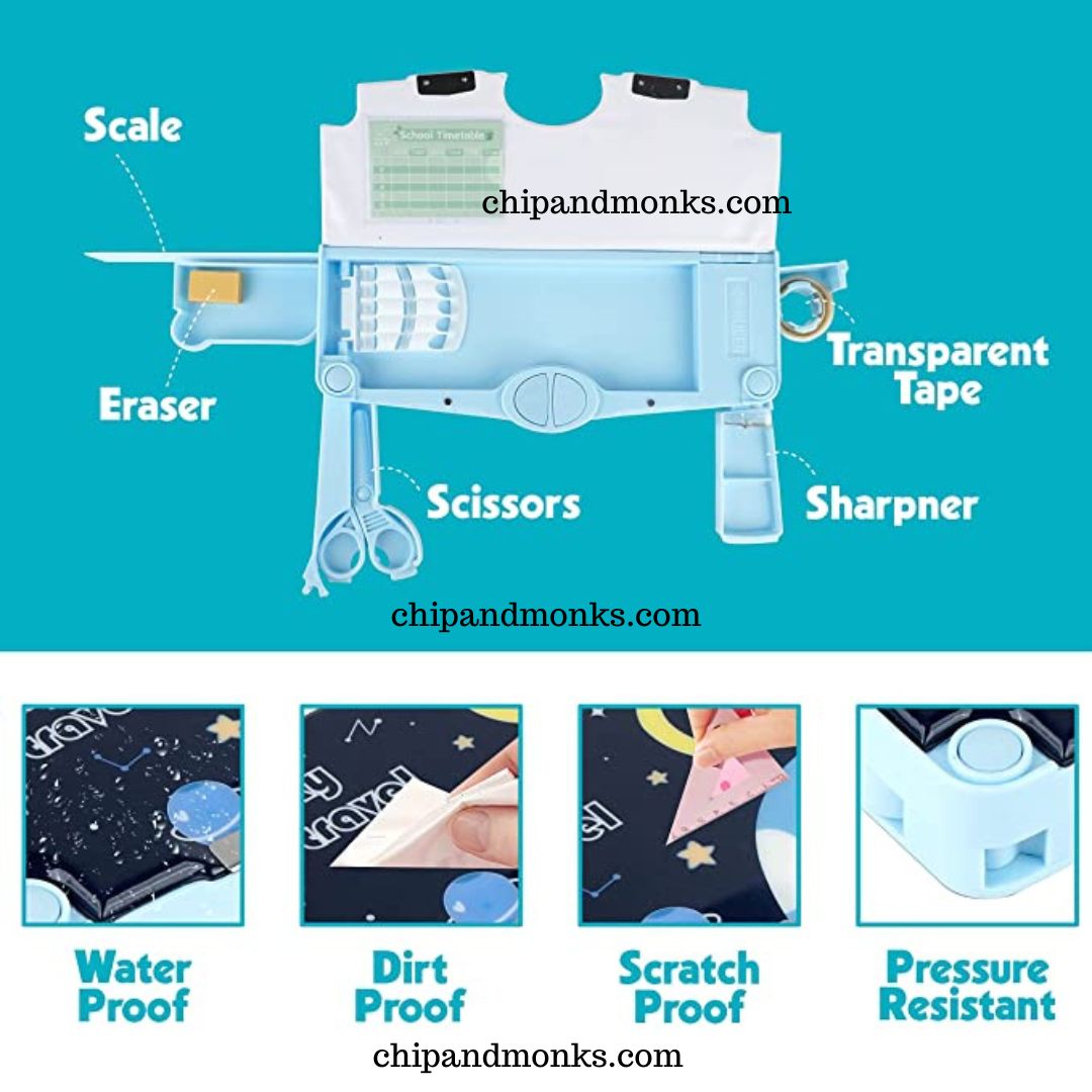 Multi Functional Space Themed Pencil Box for Kids