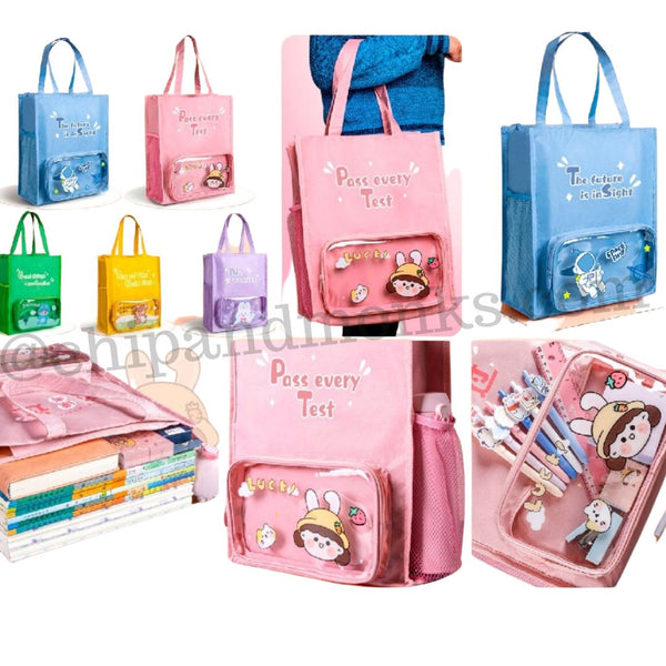 Cute Hand Carry Children's Tutorial Bag Super Large Capacity