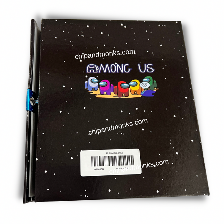 Among us lock diary