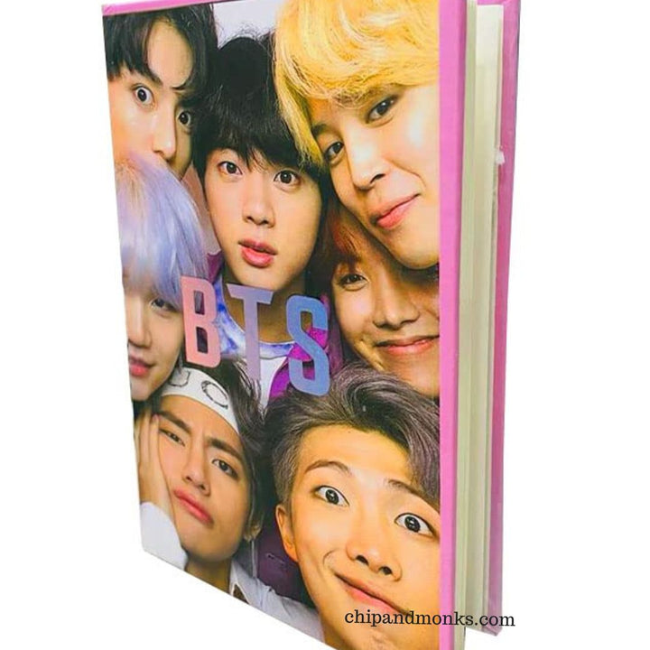 BTS/BT21 A6 Dairy Notebook
