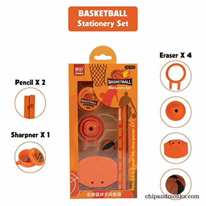 Basketball Theme Stationary Set