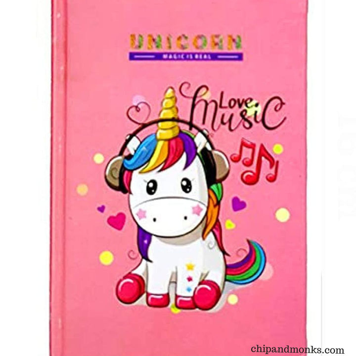 Unicorn Theme A6 Dairy 