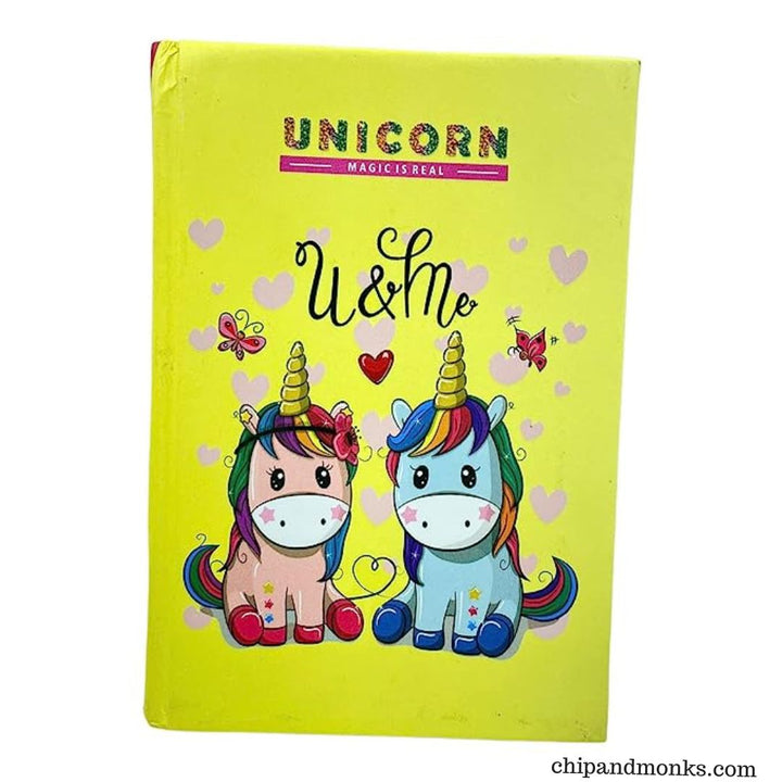 Unicorn Theme A6 Dairy 