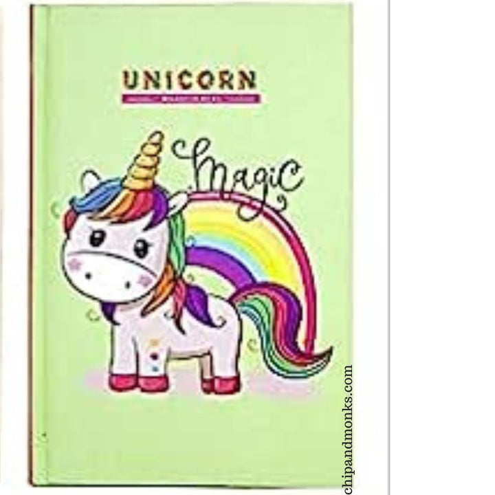 Unicorn Theme A6 Dairy 