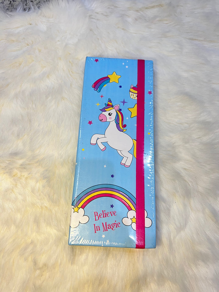 Blue Unicorn Notes folio